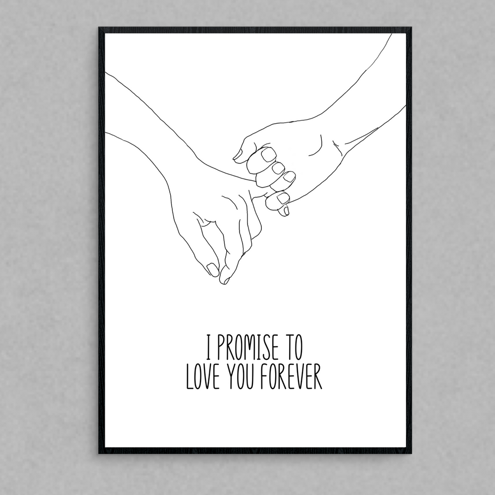 Promise To Love Print #1 image